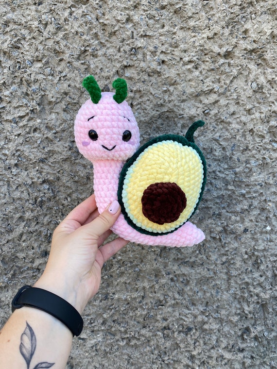 Crochet Plush Snail