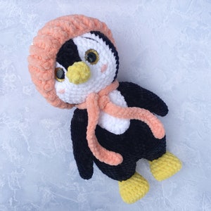 Crochet Penguin Pattern, Plush Penguin Toy, Stuffed Penguin, Toy ...
