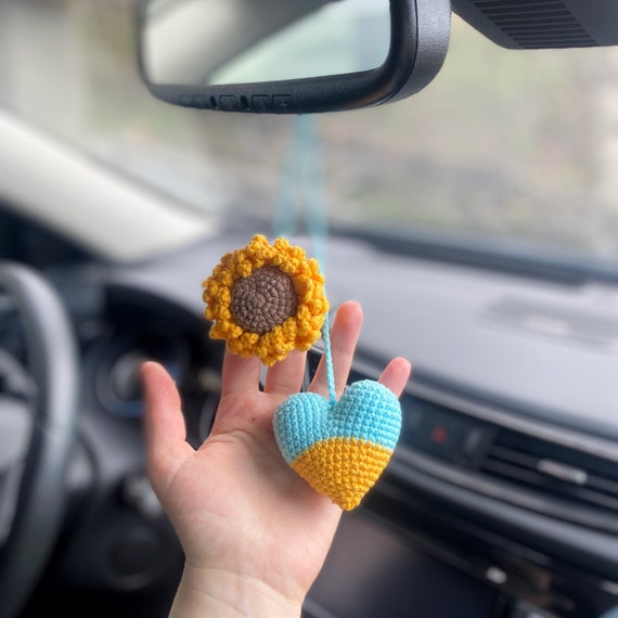 Buy Handmade Car Accessories for Women, Car Mirror Hanging