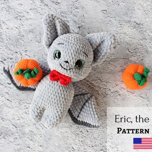 Fledermaus Häkelanleitung, süße Fledermaus, Fledermaus Plüsch muster, kawaii Fledermaus, Vampir Fledermaus Plüsch, Halloween Häkelanleitung, Halloween Amigurumi Anleitung