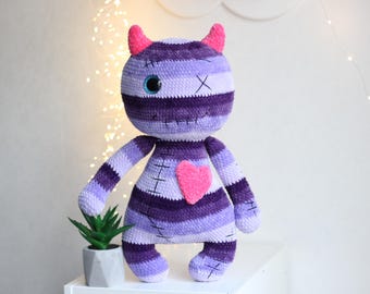 Gehäkelte Plüschmonster: Handgemachtes Amigurumi