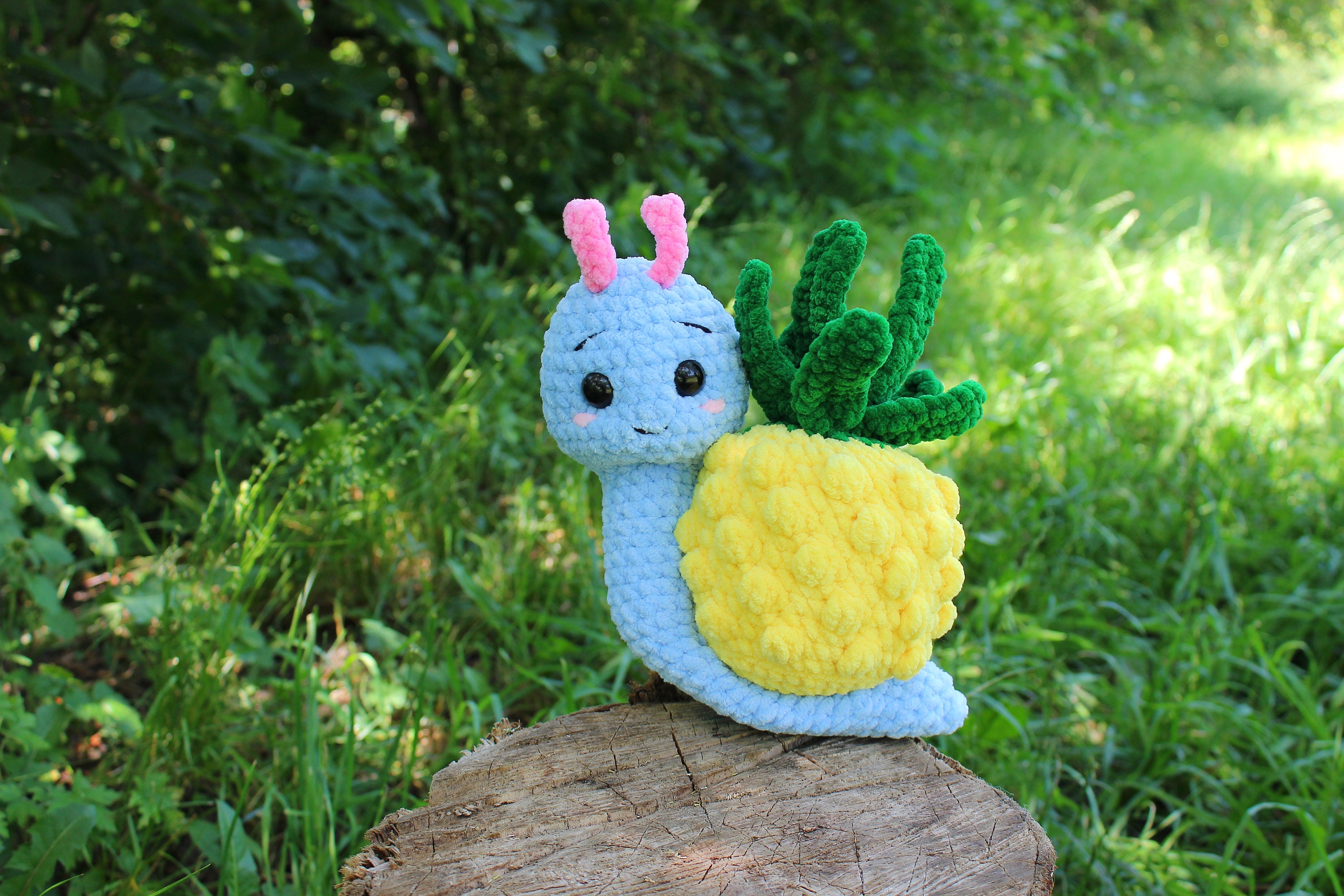 snail stuffed animal