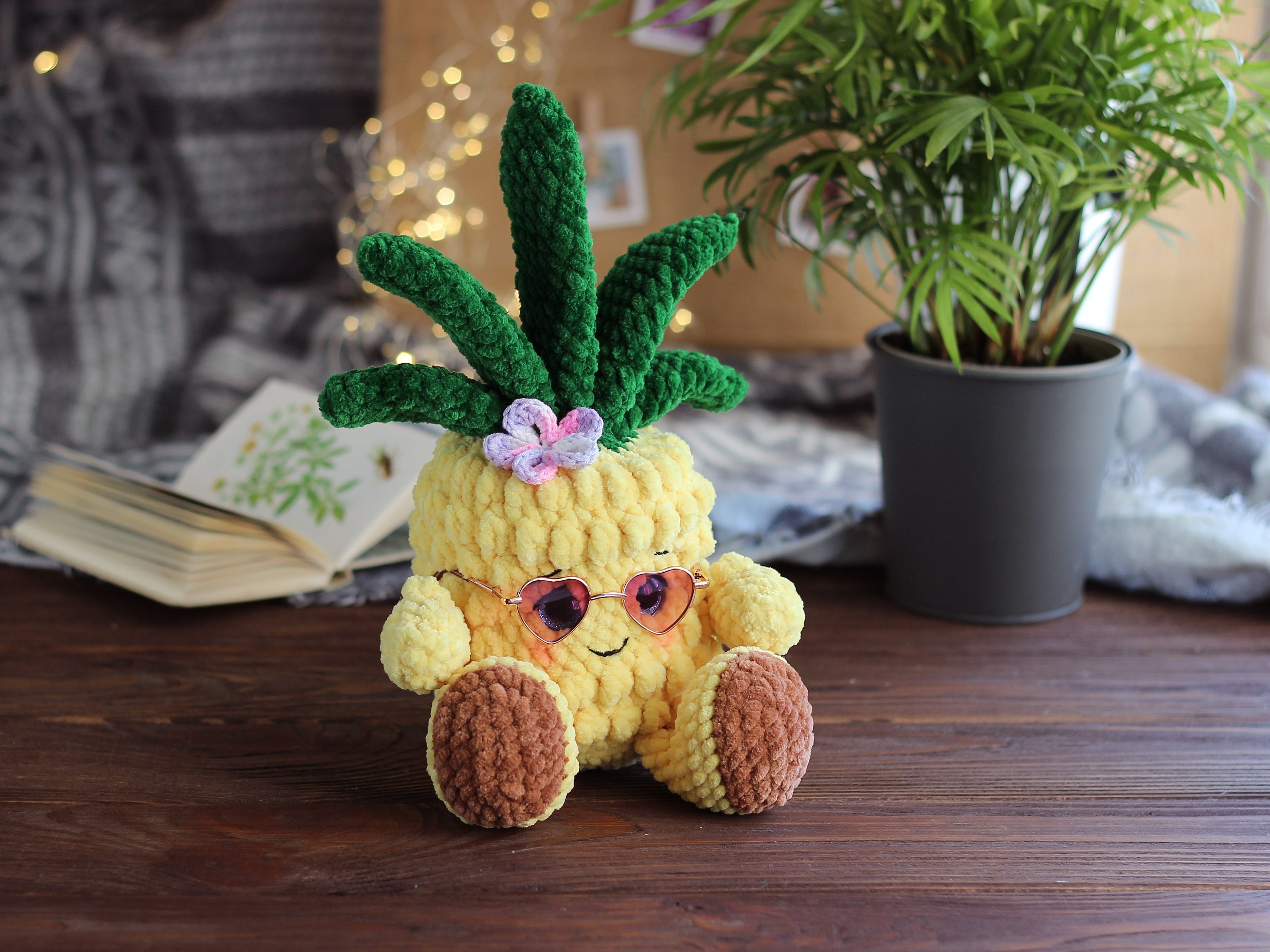 　Amuseable Pineapple　パイナップルぬいぐるみ Amuseables Pineapple - Official Jellycat