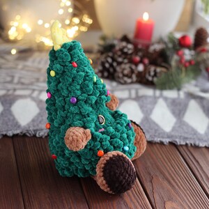 Christmas Tree Crochet Pattern, Amigurumi Xmas Tree PDF Tutorial, Easy Holiday Decor DIY, Crochet Christmas Ornament Pattern