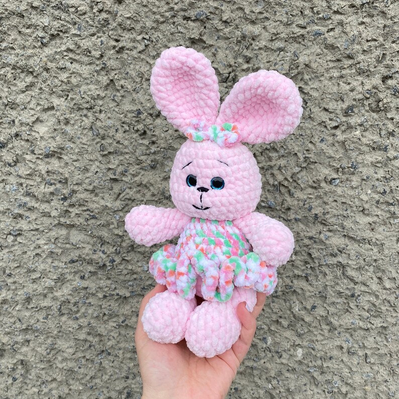 Crochet Bunny Pattern Bunny Crochet Pattern Stuffed Toy Etsy