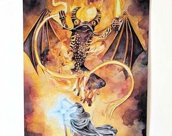 The BalFROG Giclee A4 Print