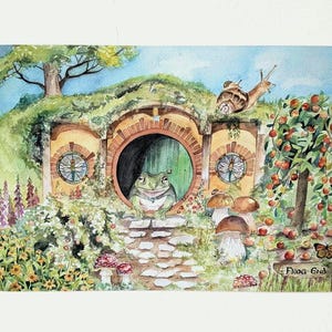 Froggo Baggins Giclee Print image 1