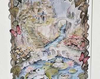 Ribbetdell Giclee Print