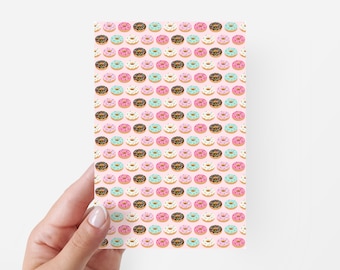 Donuts Tubie Tape, Patterned Medical Tapes for NG Nasogastric Tube, NJ Tube, Oxygen Tube, G Tube, PEG Tube, Hypoallergenic
