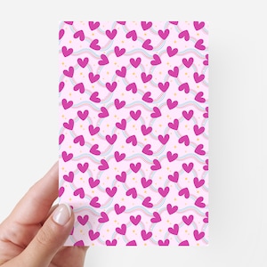 Groovy Hearts Tubie Tape, Patterned Medical Tapes for NG Nasogastric Tube, NJ Tube, Oxygen Tube, G Tube, PEG Tube, Hypoallergenic