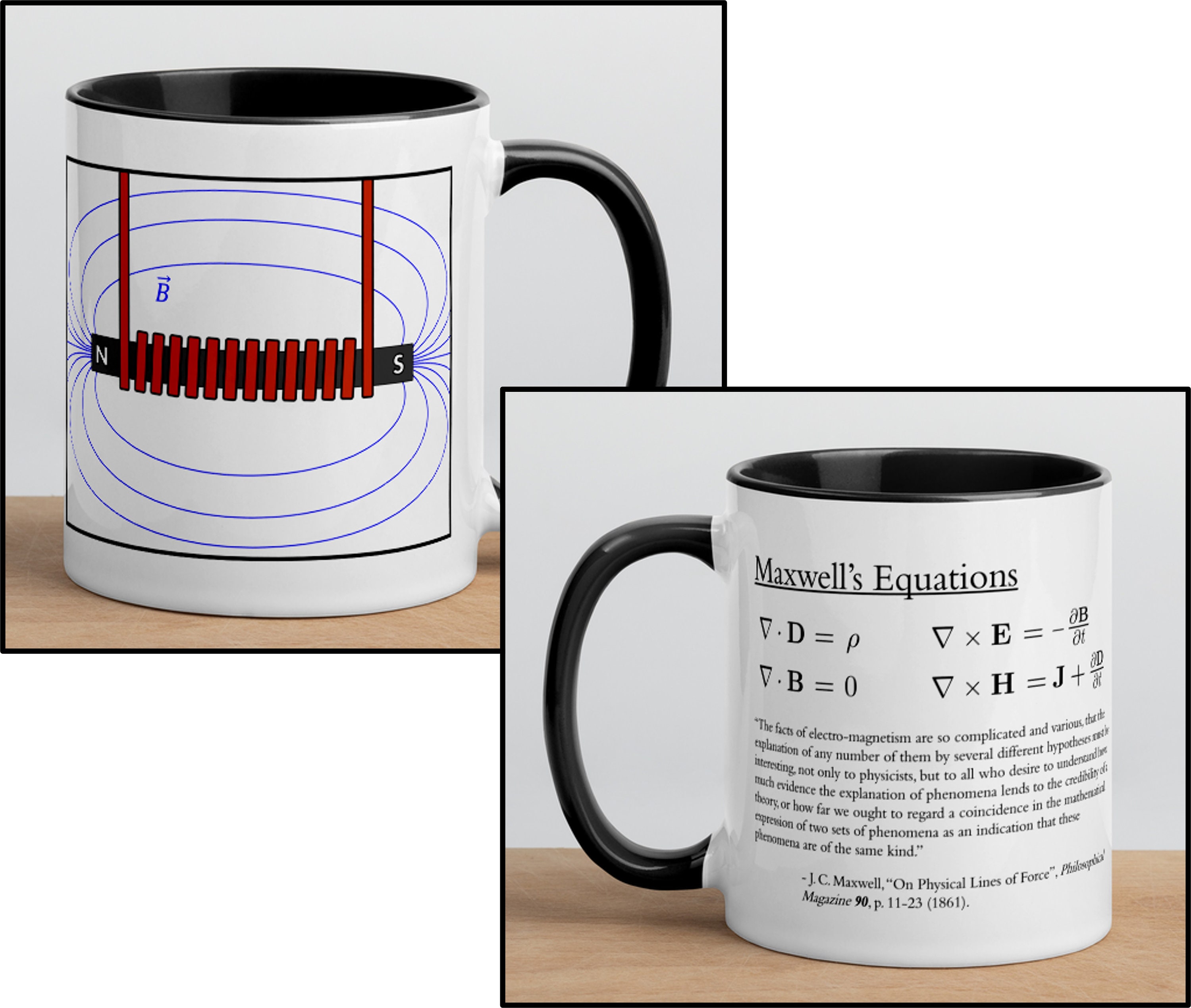Maxwell's Equations Coffee Mug Gift for Serious Physics Etsy UK
