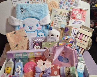 Mysterybox kawaii briefpapier | Leuk cadeau voor schoolbenodigdheden, 30+ items