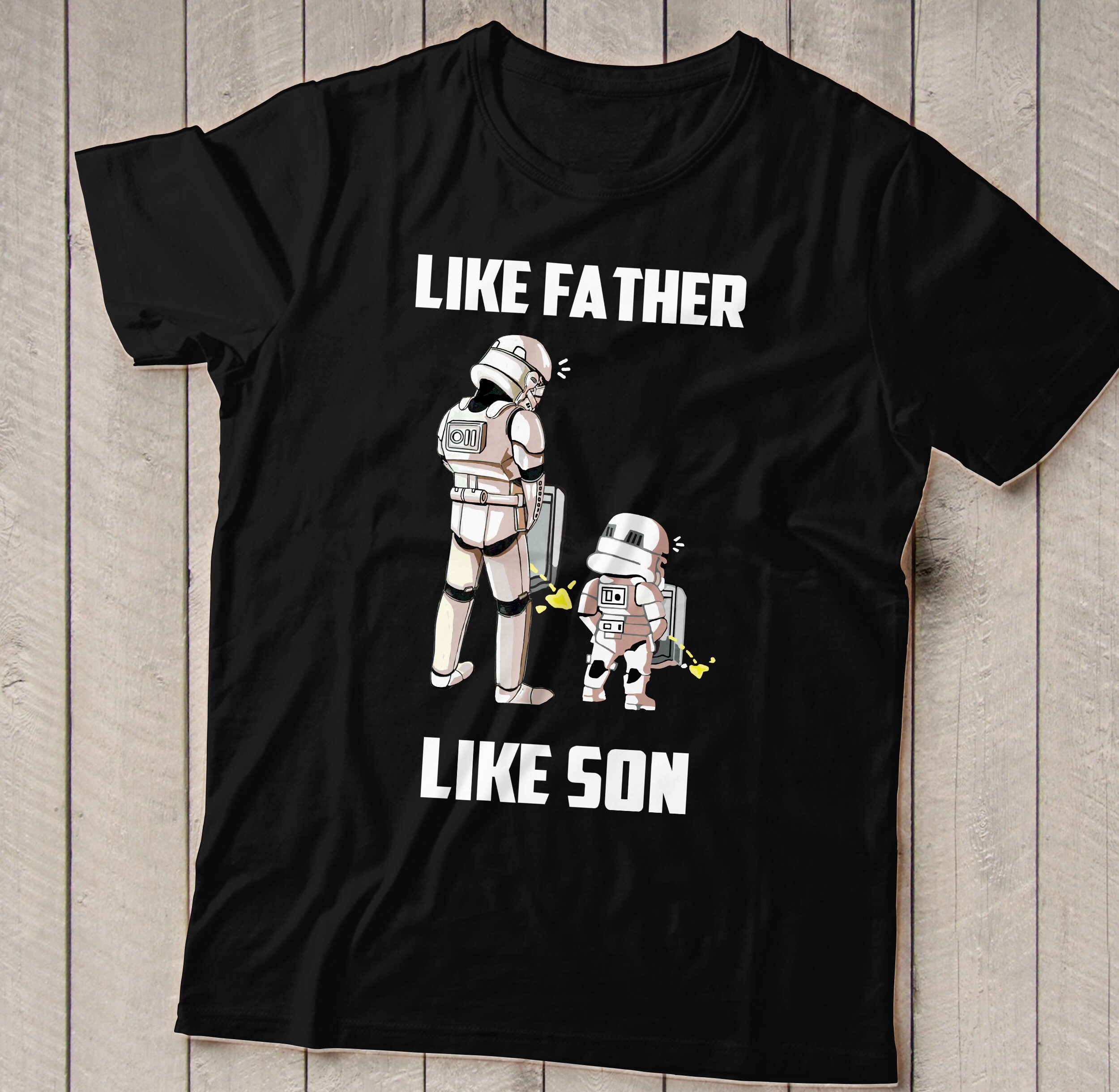 Star Wars Funny Characters dad Shirt PNG Download Star Wars Etsy