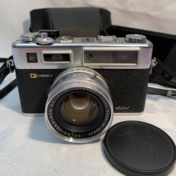 Yashica 35mm Electro 35 Kamera Vintage, Koffer
