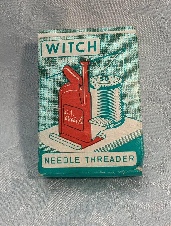 Vintage Witch Needle Threader With Instructions Etsy