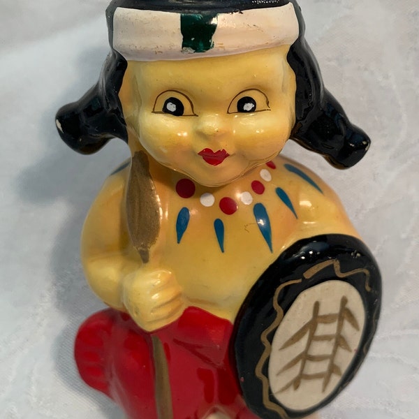 Porcelain Figurines Indian Etsy