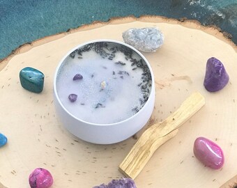 Dream Goddess Crystal Candle