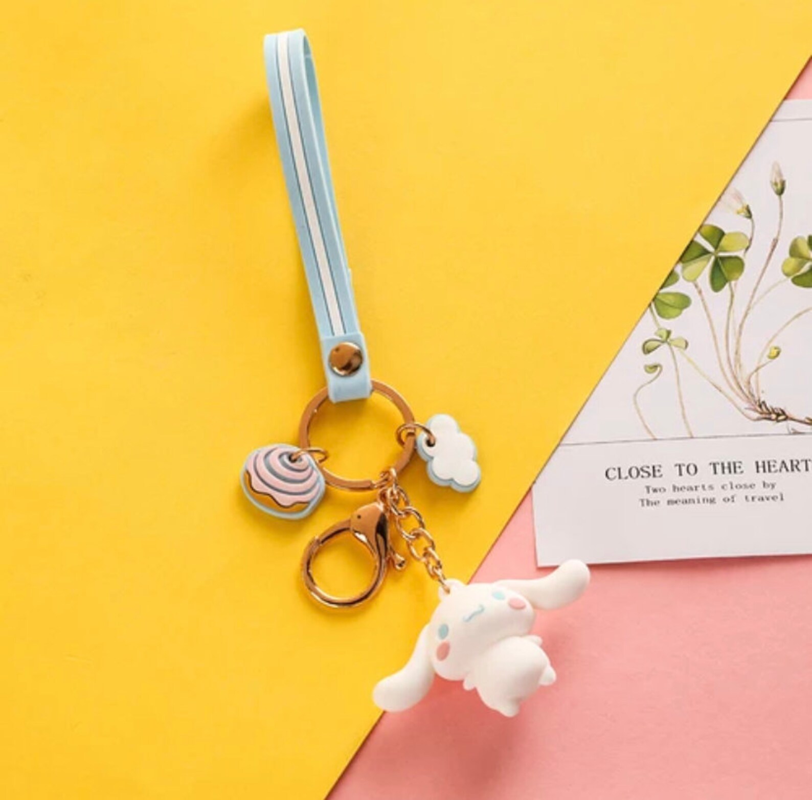 Kawaii hello kitty cinnamoroll keychain for bags backpacks Etsy