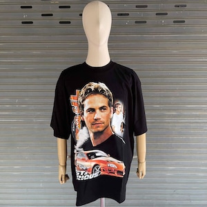 The Fast and the Furious Paul Walker 2021 boot T-shirt