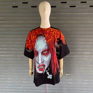 Marilyn Manson 2022 boot T-shirt
