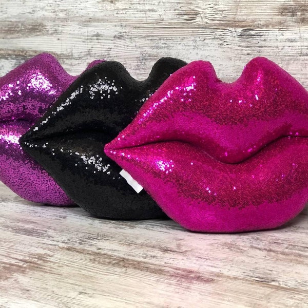 Lips Pillow Etsy