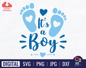 Download It S A Boy Svg Etsy