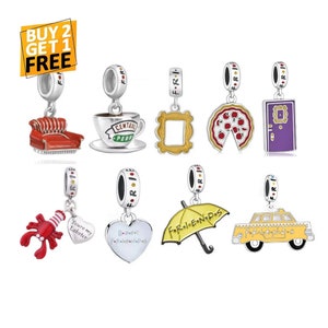 Friends tv show charm bracelet cheap