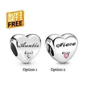 Pandora aunt shop and niece charm
