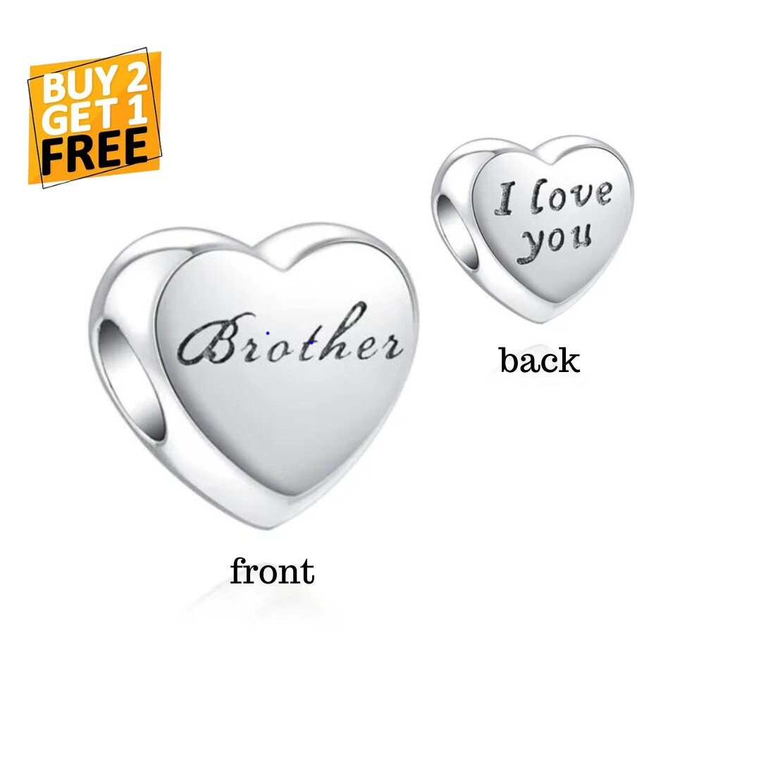 Brother charm pandora clearance
