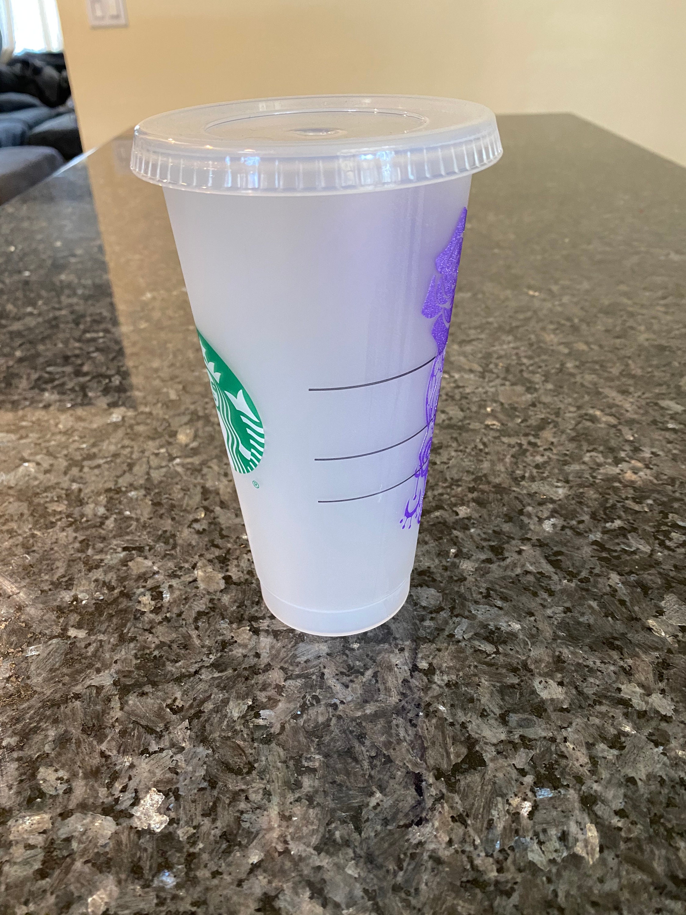Custom Vinyl Starbucks Cups Etsy