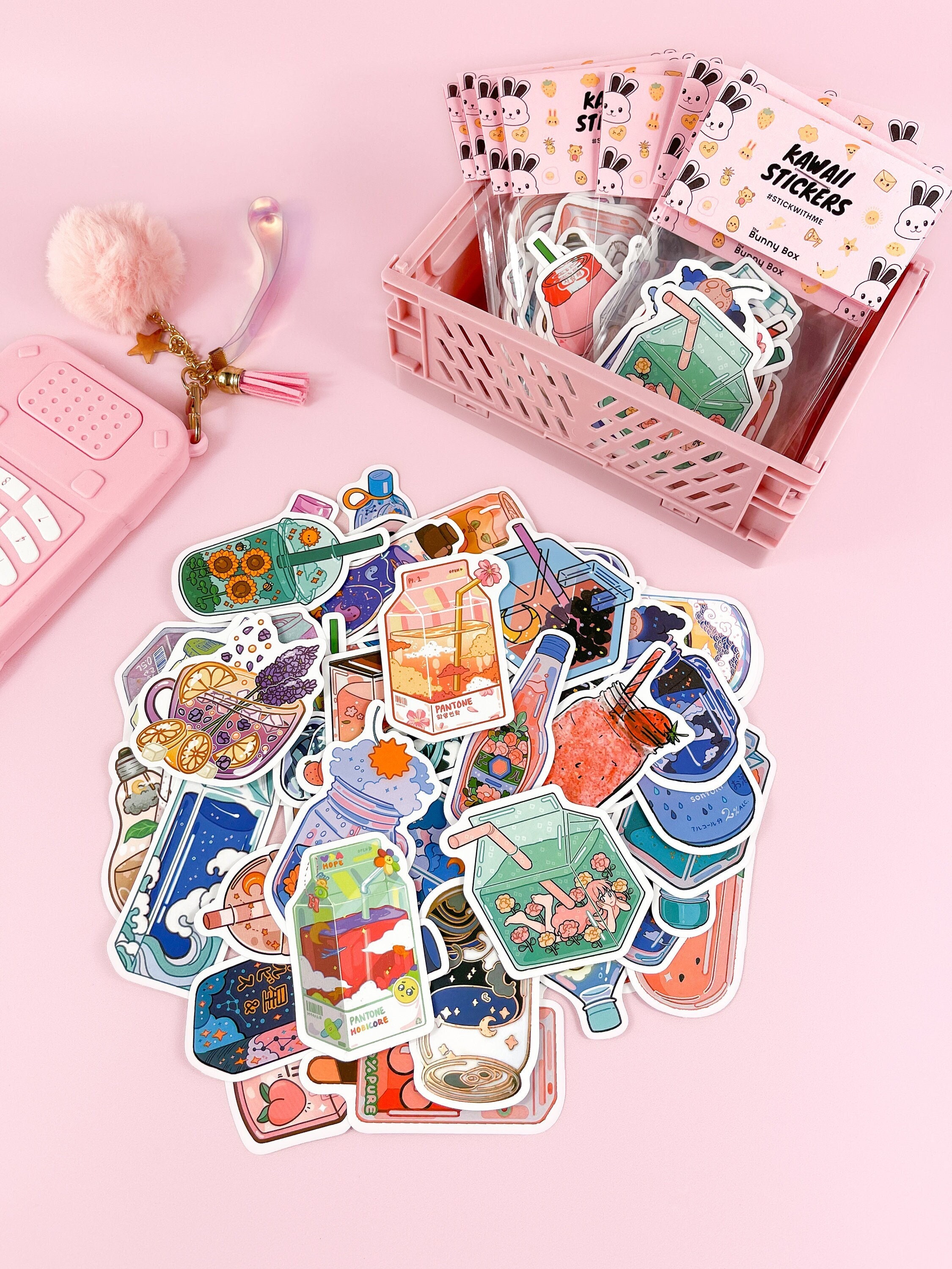 Kawaii Stickers | Aesthetic Stickers | Laptop Stickers | Cute Kawaii …