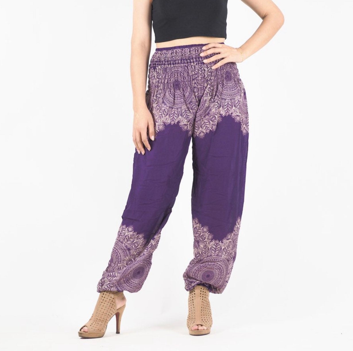 elegant harem pants