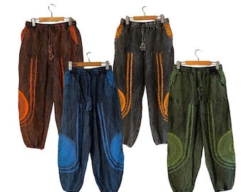 Appliqué Pants