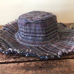 Wire Brim Hemp Hat