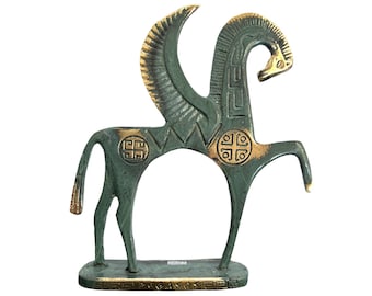 Pegasus Bronze Statue, Bronze Statue, Metal Art Sculpture