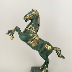 Big Horse Statue, Greek Horse, Metal Art Sculpture, Horse Neighing
