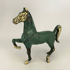 Horse Statue, Greek Horse, Metal Art Sculpture, Dancing Horse