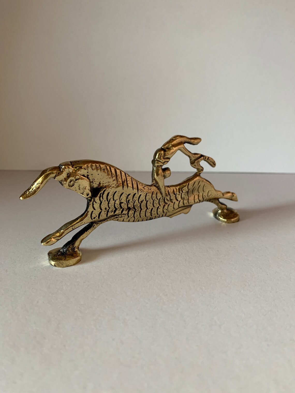 Bullleaping Bronze Bull Statue Metal Art Sculpture Crete Etsy