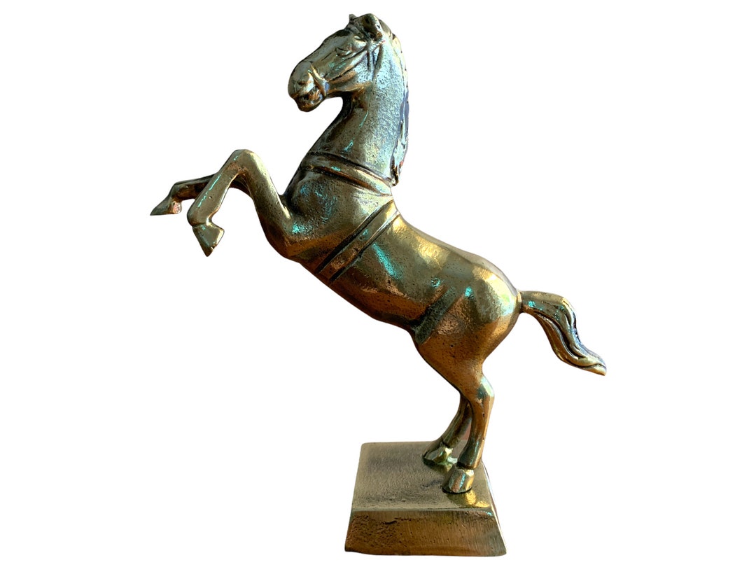 Big Horse Statue, Greek Horse, Metal Art Sculpture, Horse Neighing Etsy
