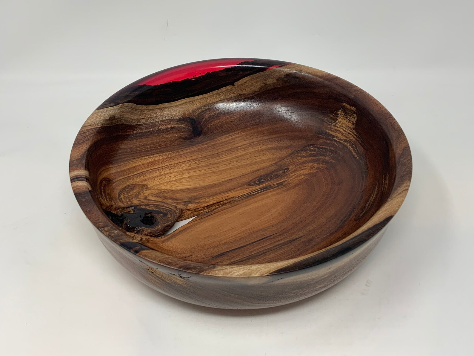 Wood and resin bowl Etsy