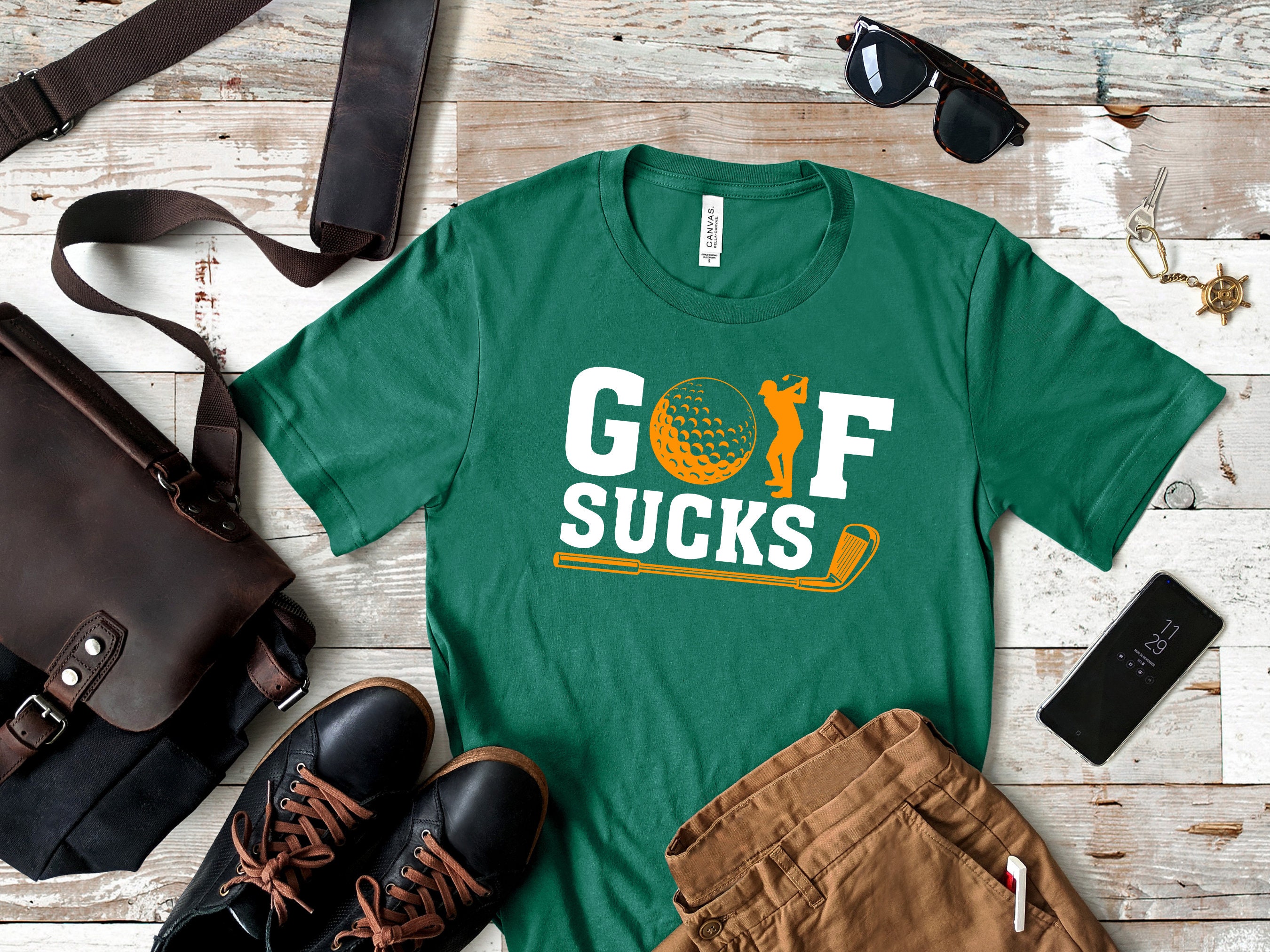 Golf Sucks Funny Sport Gift T-shirt - Etsy
