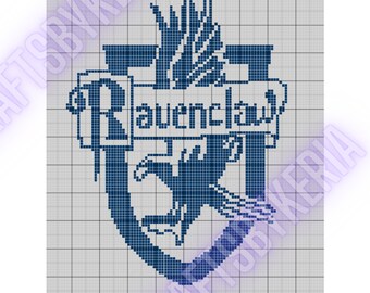 C2C Crochet HP Wisdom House Crest Pattern