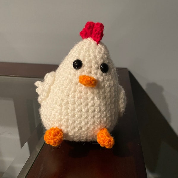 Crochet Amigurumi Chicken Digital Pattern