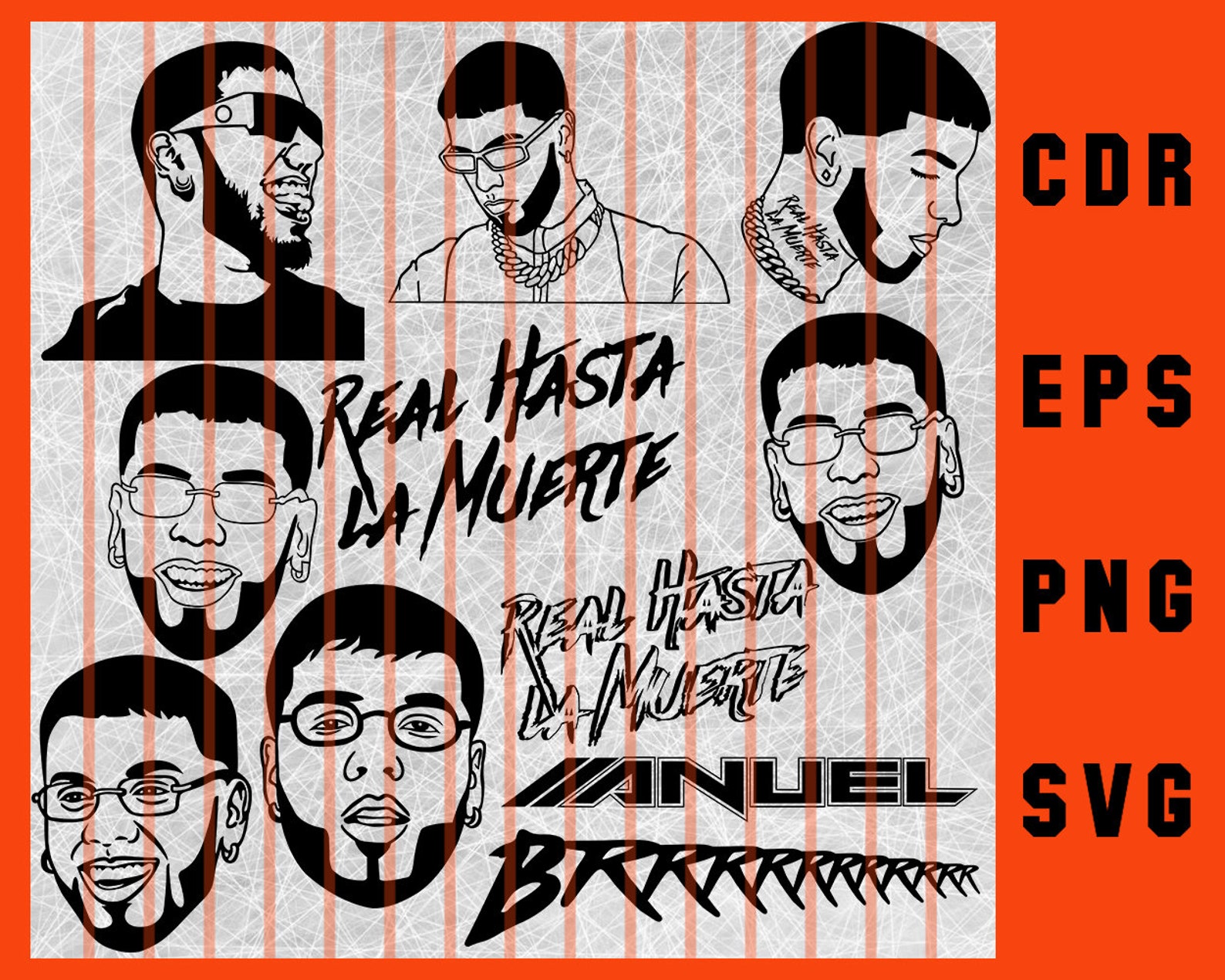 Anel AA Anuel Svg png eps Cartoon art craft shirt | Etsy