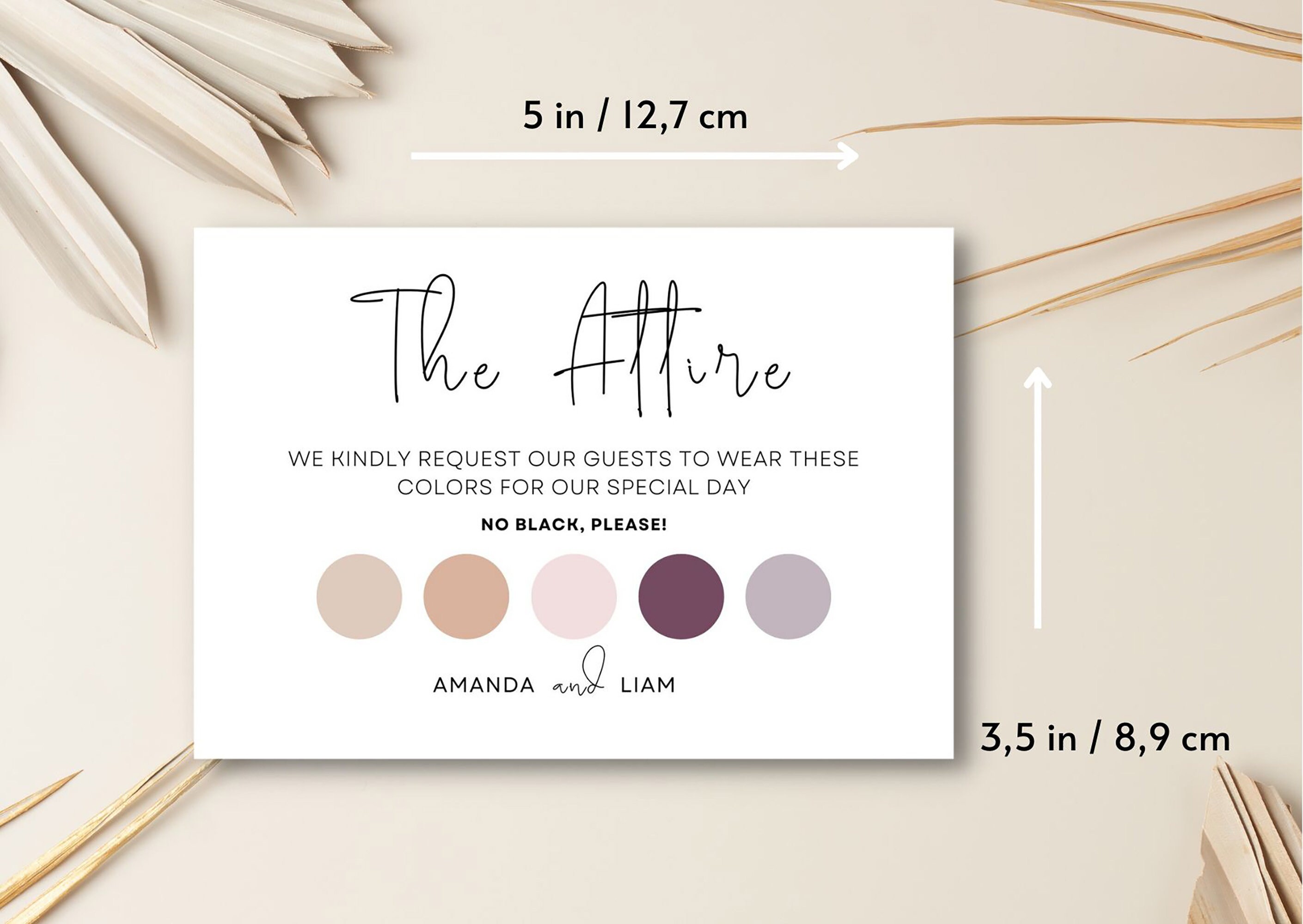 Asking wedding guests to wear certain colors cheap