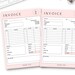 Invoice Template for Small Business, Editable Custom Order Form ...