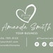 Green Loyalty Card Template, Customer Loyalty Cards, DIY Editable ...