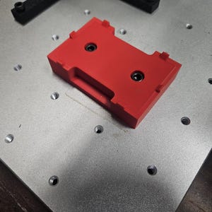 Fiber laser business card fixture