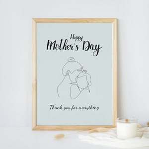 Personalized Mother&#39;s Day Gift, Oneliner, Personalized Oneliner, Gift, Gift Mom