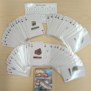 Deck of Cards Savings Challenge - Healing Crystals Edition